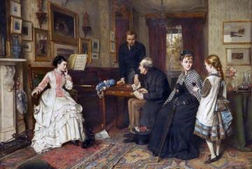 Poor Relations Artwork by George Goodwin Kilburne