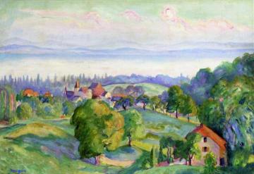 Colombier, The Chateau Artwork by Henri Manguin