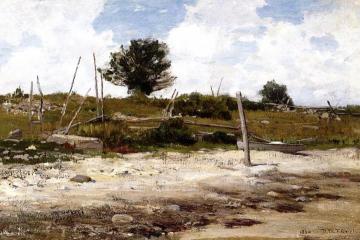 Coastal Landscape Artwork by Dwight W. Tryon