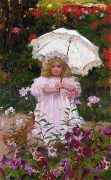 Portrait Of Berthe Helene Macmonnies Artwork by Mary Fairchild MacMonnies