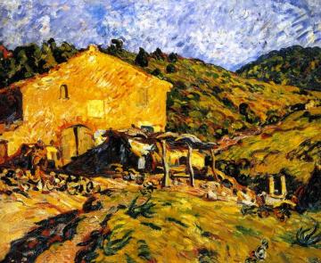 The Farm Artwork by Louis Valtat
