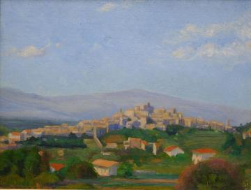 Cagnes sur mer Artwork by Georges Emile Lebacq