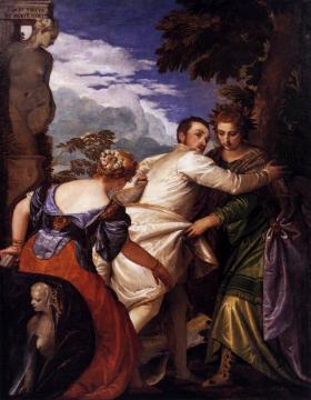 Allegory Of Virtue And Vice Artwork by Paolo Veronese