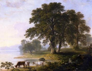 Study for Summer Afternoon Artwork by Asher B. Durand