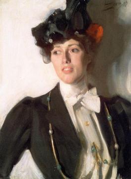 Martha Dana, later Mrs. William R. Mercer Artwork by Anders Zorn