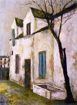 The Debray Farm Artwork by Maurice Utrillo