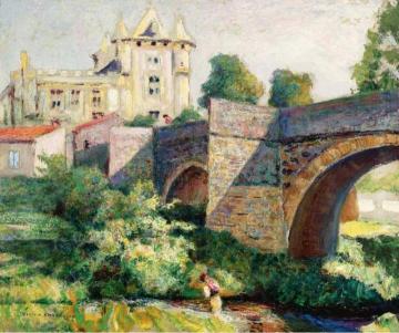 The Church of Murol Artwork by Victor Charreton