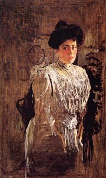 Portrait of Margarita Morozova Artwork by Valentin Serov