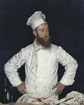 Le Chef de l'Hotel Chatham, Paris Artwork by Sir William Orpen