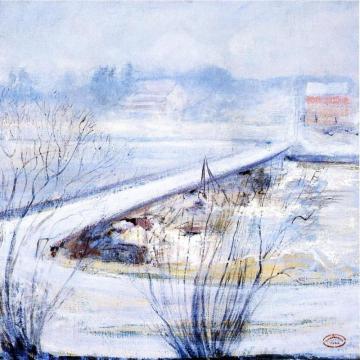 Winter Artwork by John Twachtman