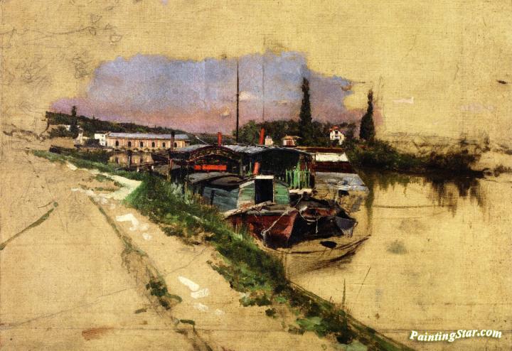 The Machine At Marly Artwork by Giovanni Boldini