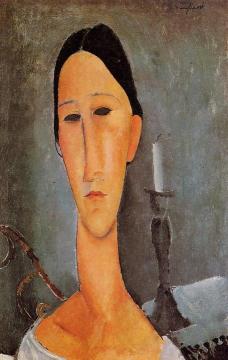 Portrait of Anna Zborowska Artwork by Amedeo Modigliani