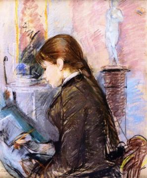 Paule Gobillard Drawing Artwork by Berthe Morisot