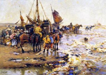 Dutch Scene Artwork by Mathias J. Alten