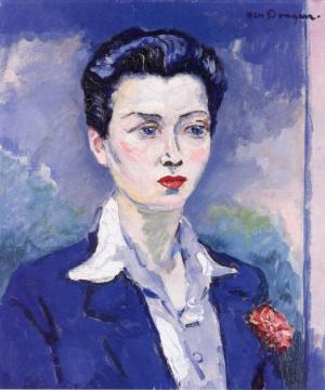 Portrait Of A Woman Artwork by Kees Van Dongen