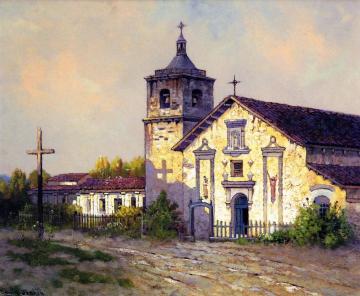Mission Santa Clara De Asís Artwork by Edwin Deakin