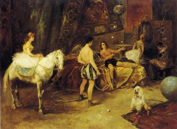 Cirque D'hiver Artwork by Vicente García De Paredes