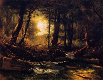 Woodland Glade Artwork by Thomas Worthington Whittredge