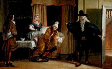 Le Malade Imaginaire Artwork by Charles Robert Leslie