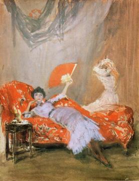 Milly Finch Artwork by James Abbott McNeill Whistler