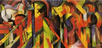 Stables Artwork by Franz Marc
