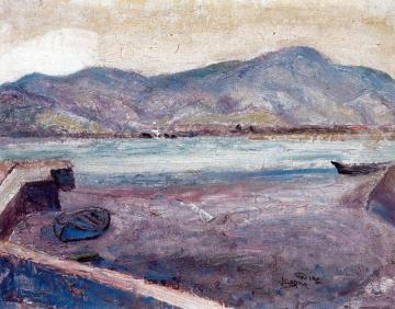 Landscape In Bidasoa Artwork by Daniel Vazquez Diaz