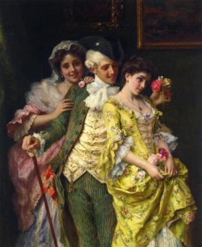 Flirtation Artwork by Federico Andreotti