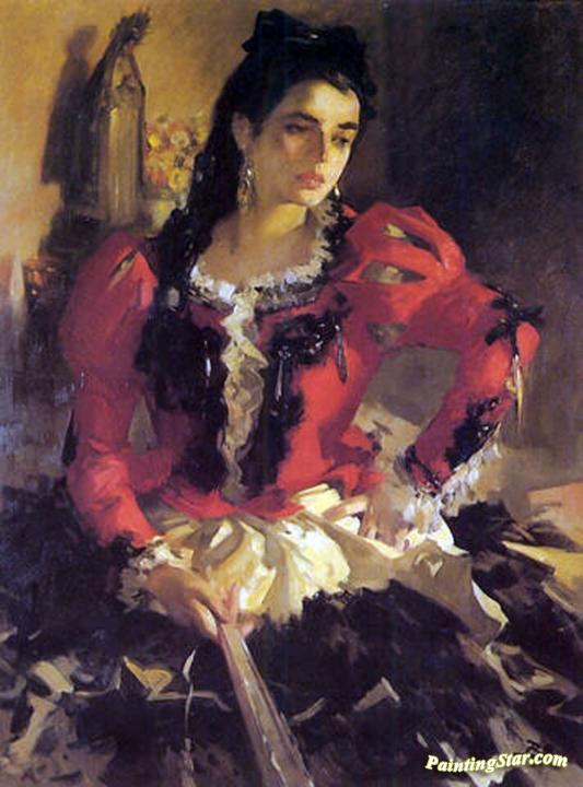 Mujer Artwork by Jose Bardasano Baos