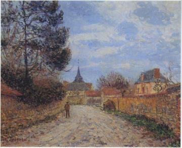 Church at Notre Dame by the Eure Artwork by Gustave Loiseau