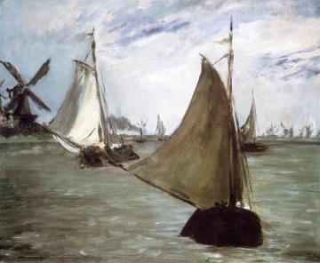 View in Holland Artwork by Edouard Manet