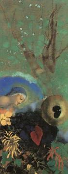 Homage To Leonardo Da Vinci Artwork by Odilon Redon