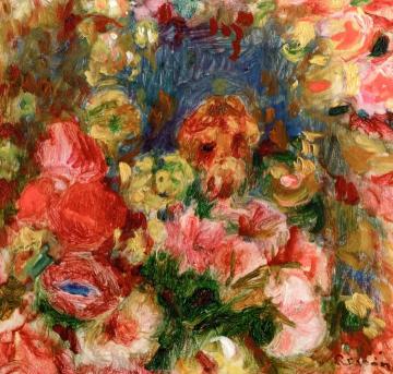 Flowers Artwork by Pierre Bonnard
