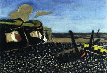 Blue Boats Artwork by Georges Braque