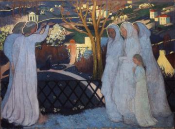 Holy Women Near The Tomb Artwork by Maurice Denis