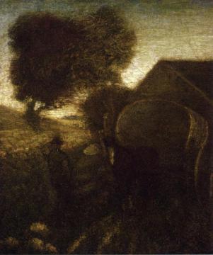 The Farmyard Artwork by Albert Pinkham Ryder