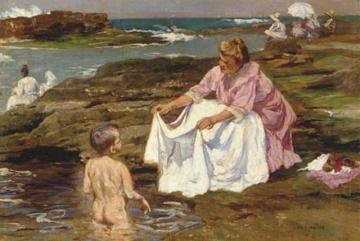 Madre Y Niao Artwork by Julio Vila Prades