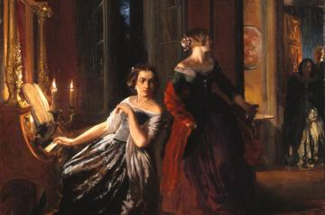 Disturbance Artwork by Adolph von Menzel