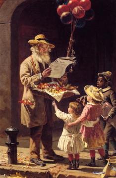 Neglecting Trade Artwork by Thomas Waterman Wood