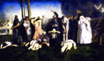 Massacre at Dinant Artwork by George Wesley Bellows