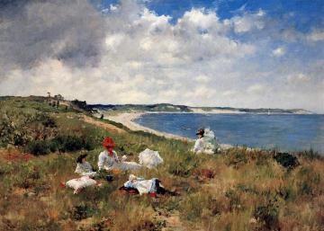 Idle Hours Artwork by William Merritt Chase