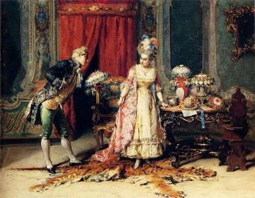 Flowers For Her Ladyship Artwork by Cesare Auguste Detti