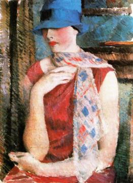 Portrait Of N.s. Nadezhdina Artwork by Vladimir Lebedev