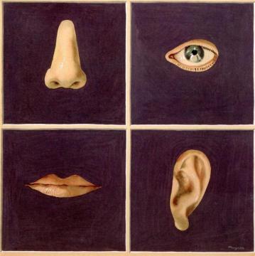 Le Race Blanche Artwork by Rene Magritte