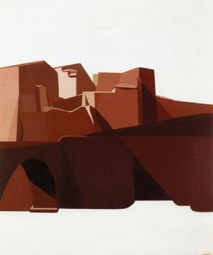 Sisteron Artwork by Amédée Ozenfant