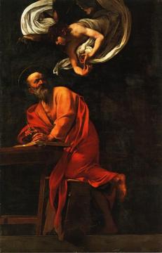 St. Matthew and the Angel Artwork by Caravaggio