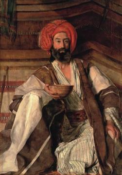 An Arab Of The Desert Of Sinai Artwork by John Frederick Lewis