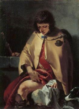 Saint Roch Artwork by Giovanni Battista Tiepolo