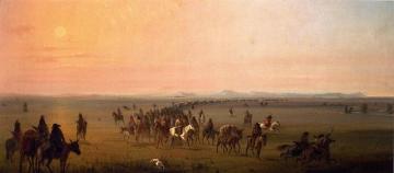 Caravan En Route Artwork by Alfred Jacob Miller