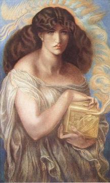 Pandora Artwork by Dante Gabriel Rossetti
