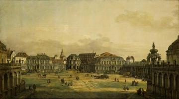 The Zwinger In Dresden Artwork by Bernardo Bellotto